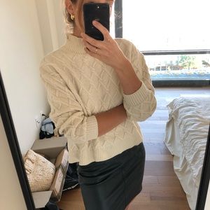 ST John knit turtle neck  sweater